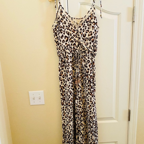 NWT Spell & the Gypsy Collective Bodhi Leopard Jumpsuit - Picture 6 of 15